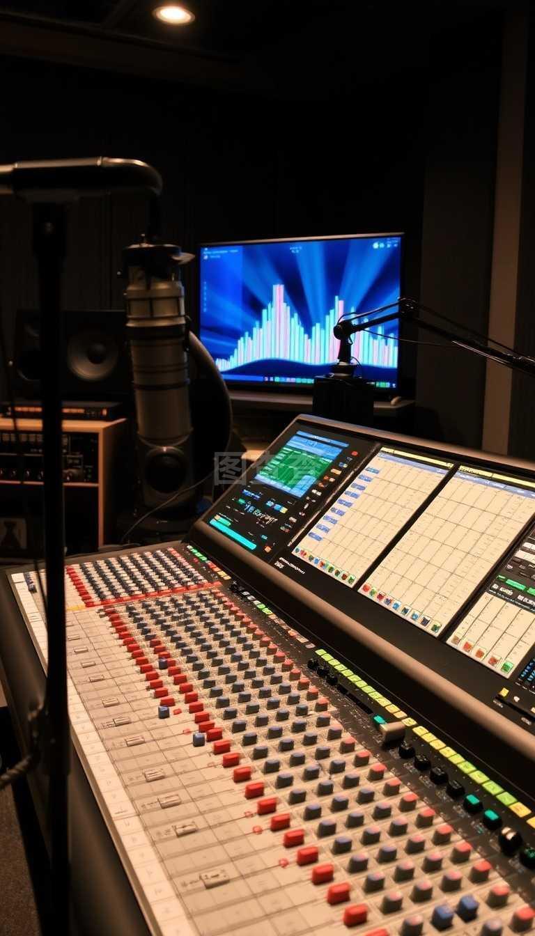 錄音棚混音臺(tái)專(zhuān)業(yè)音樂(lè)制作