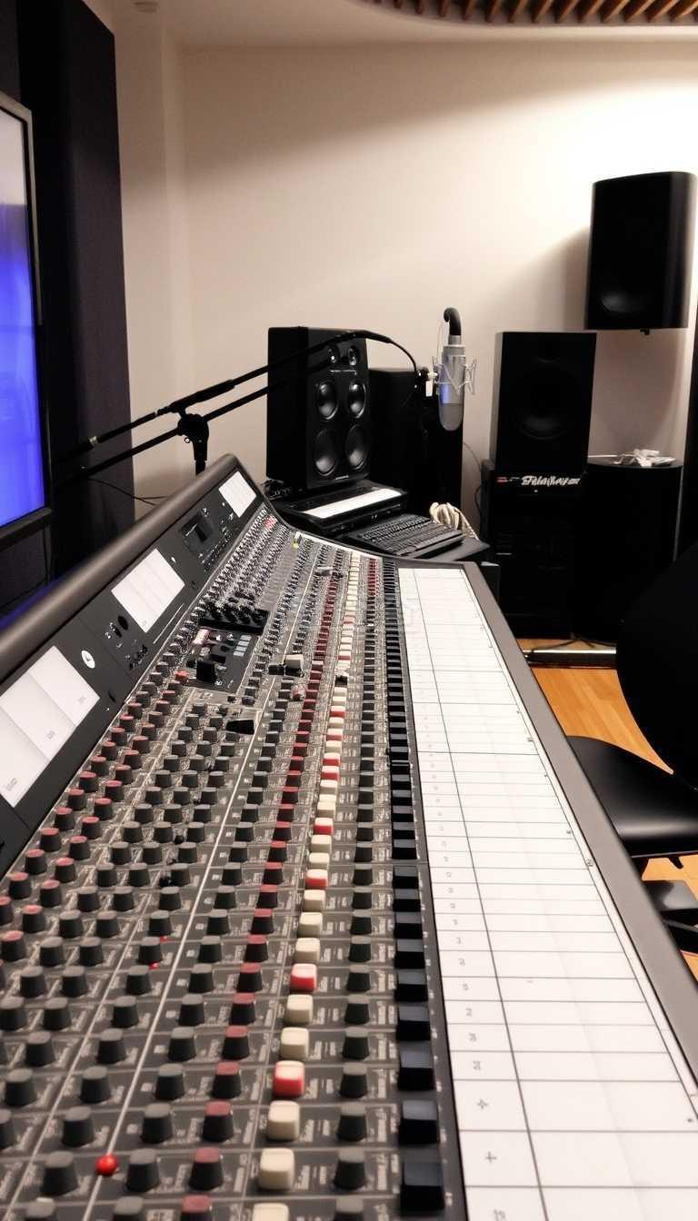 錄音棚混音臺(tái)專(zhuān)業(yè)音樂(lè)制作
