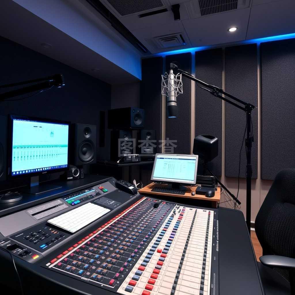 錄音棚混音臺(tái) 專業(yè)音樂(lè)制作的核心工具